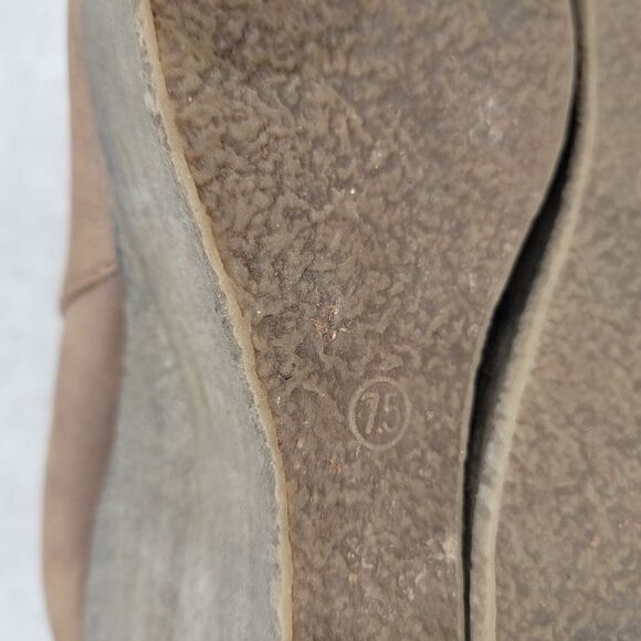 Sbicca Vintage Collection Zepp Women's Brown Fringe Wedge Boots Bootie - Picture 8 of 14